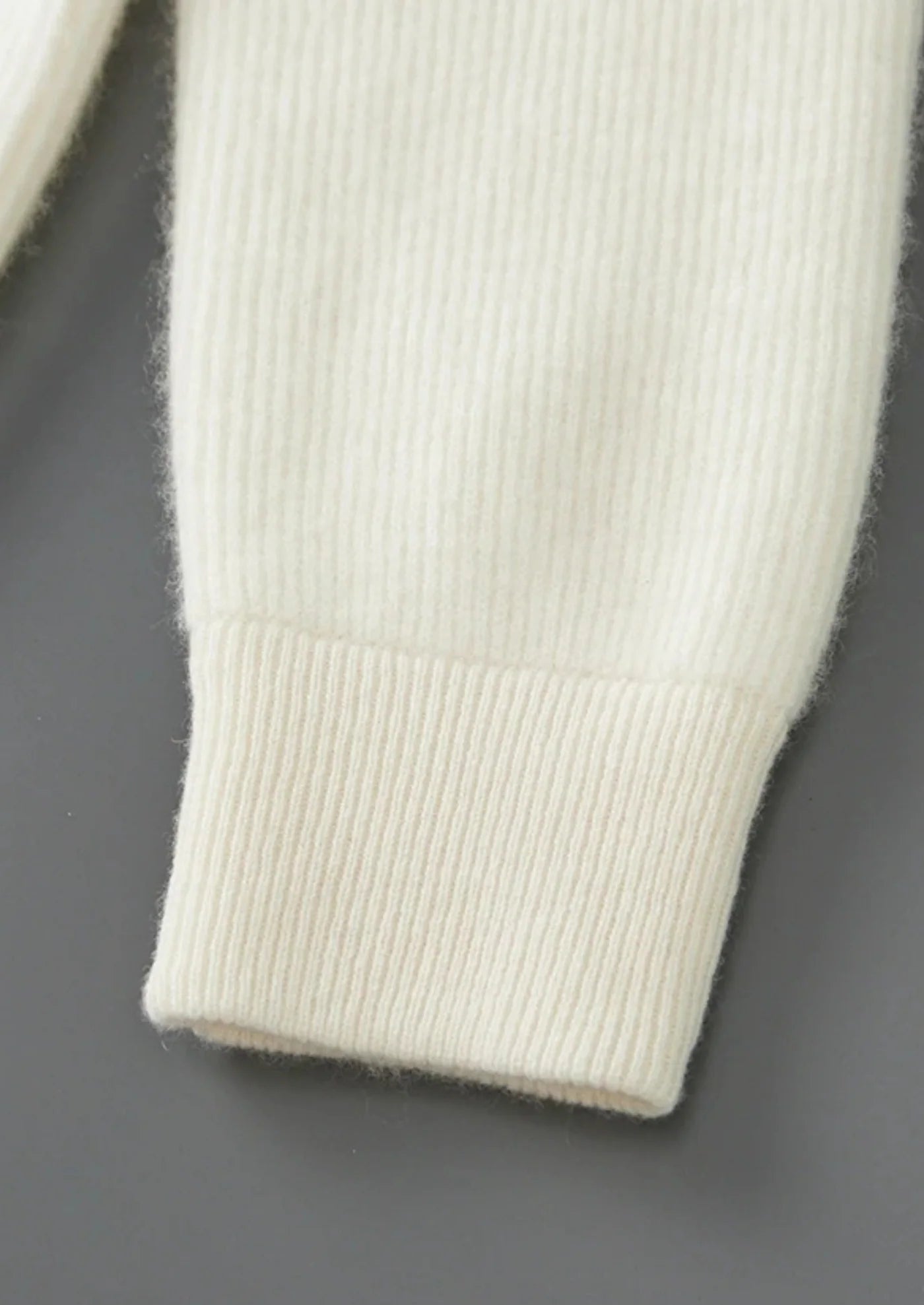 WINDSOR WOOL RIBBED CARDIGAN