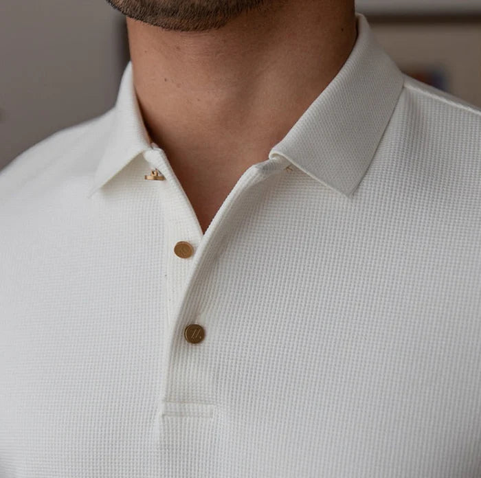 EVERYDAY KNIT LONG SLEEVE POLO