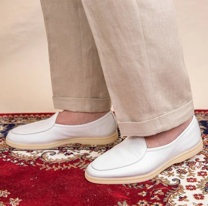 SANDIER SUEDE/LEATHER LOAFER