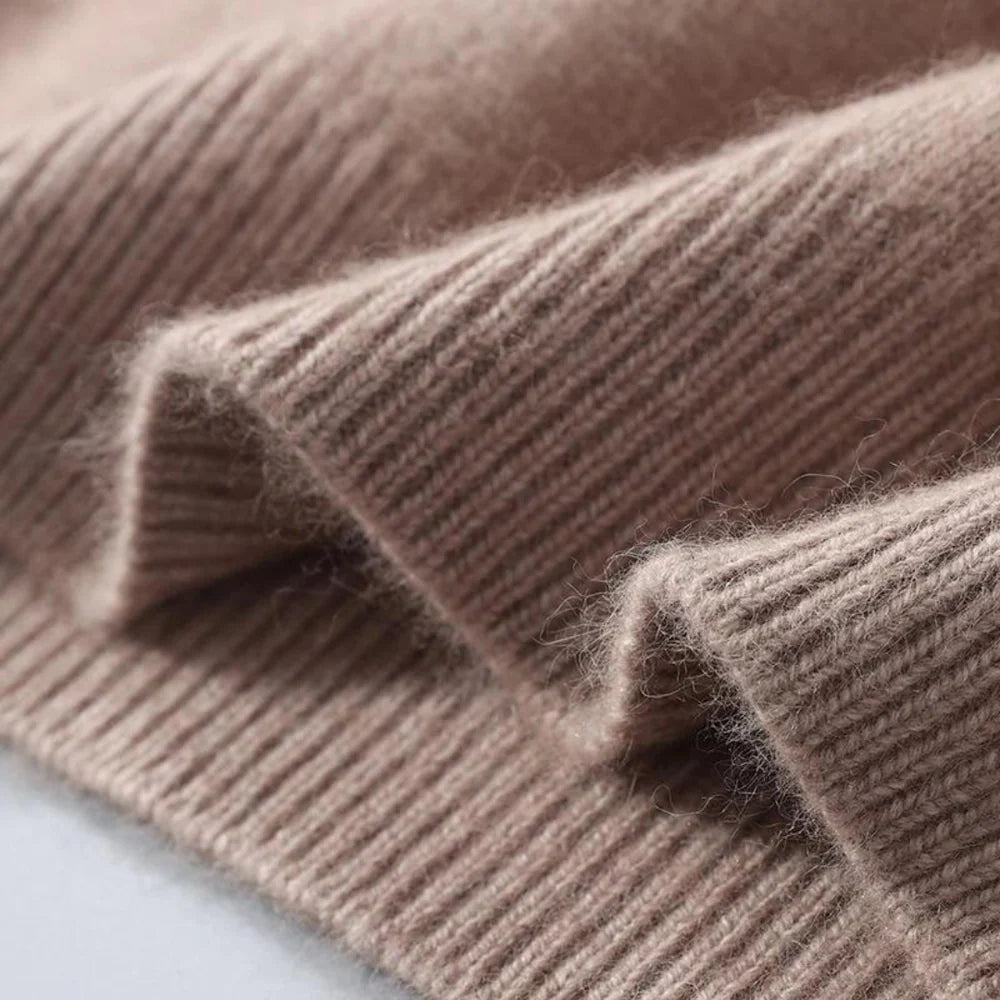 BELGRAVIA 100% CASHMERE ZIP UP