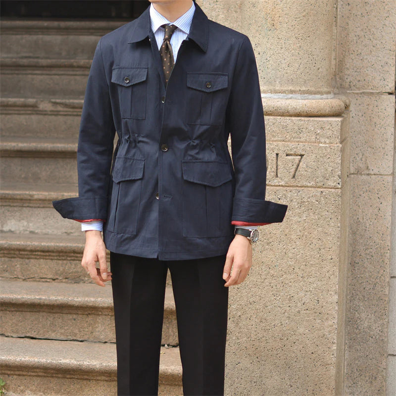 CAMBRIDGE COTTON BLEND JACKET