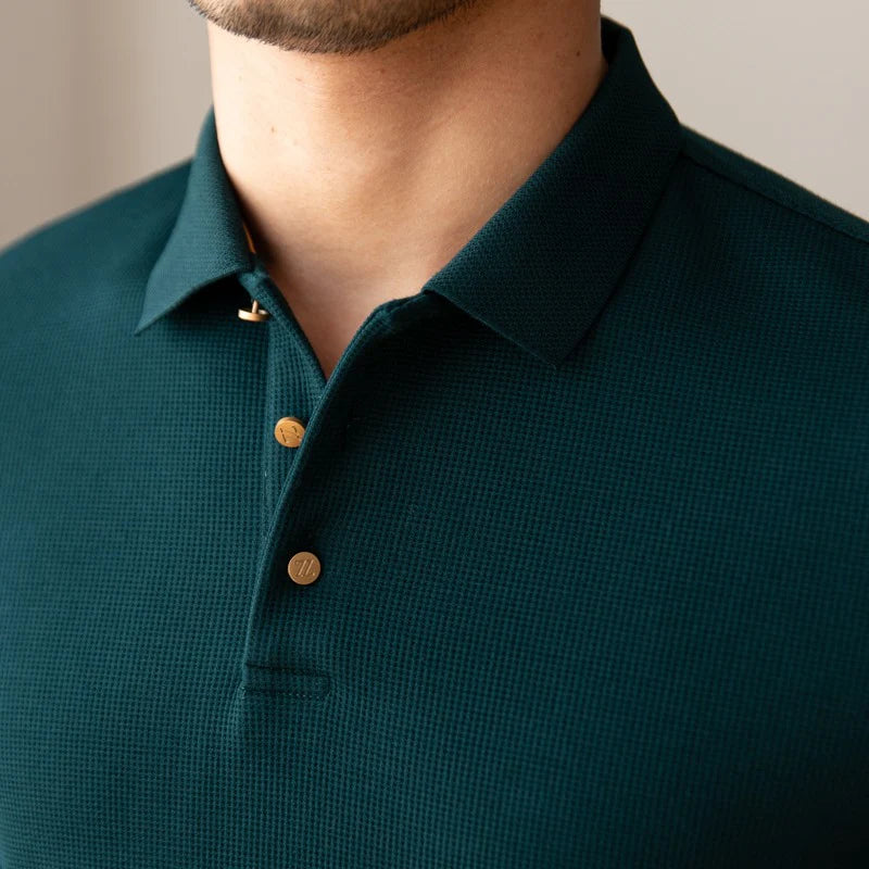 EVERYDAY KNIT LONG SLEEVE POLO