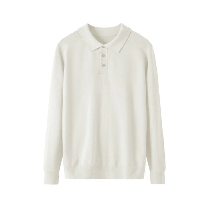 ASCOT BOTTOM WOOL POLO