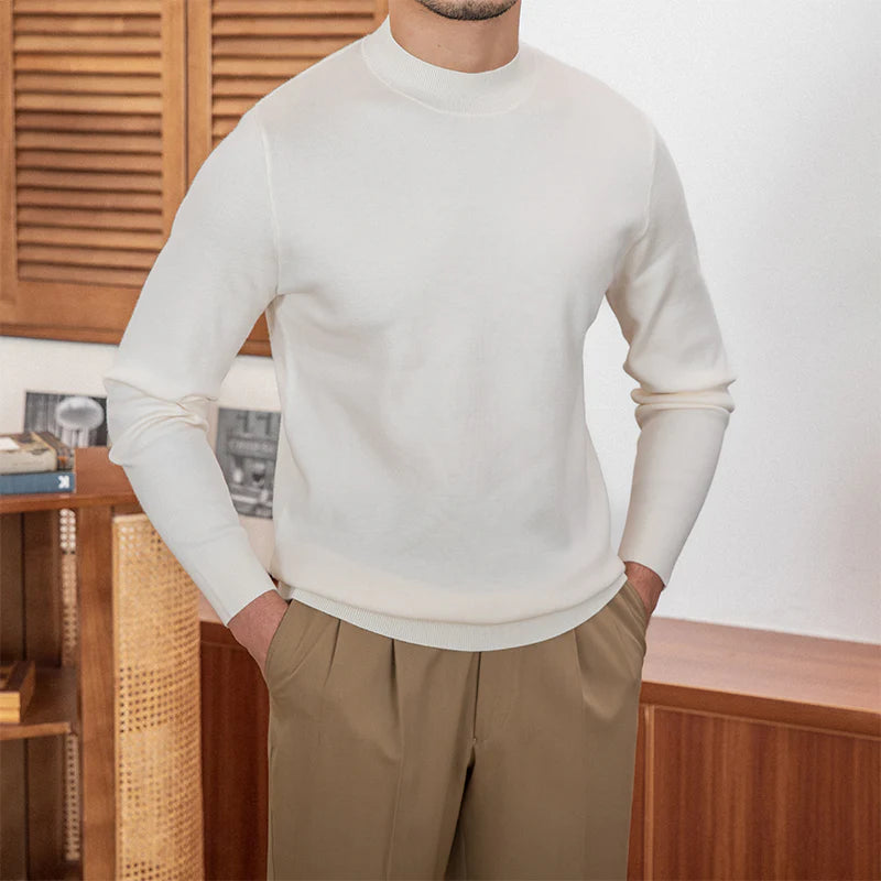 REGAL SLIM FIT WOOL NECK