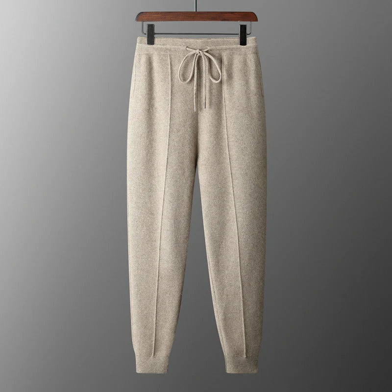 ARGENTO 100% CASHMERE TROUSERS