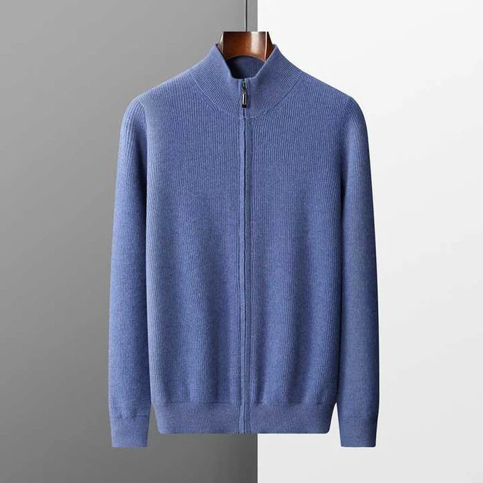 RIVOLI 100% CASHMERE ZIP VEST
