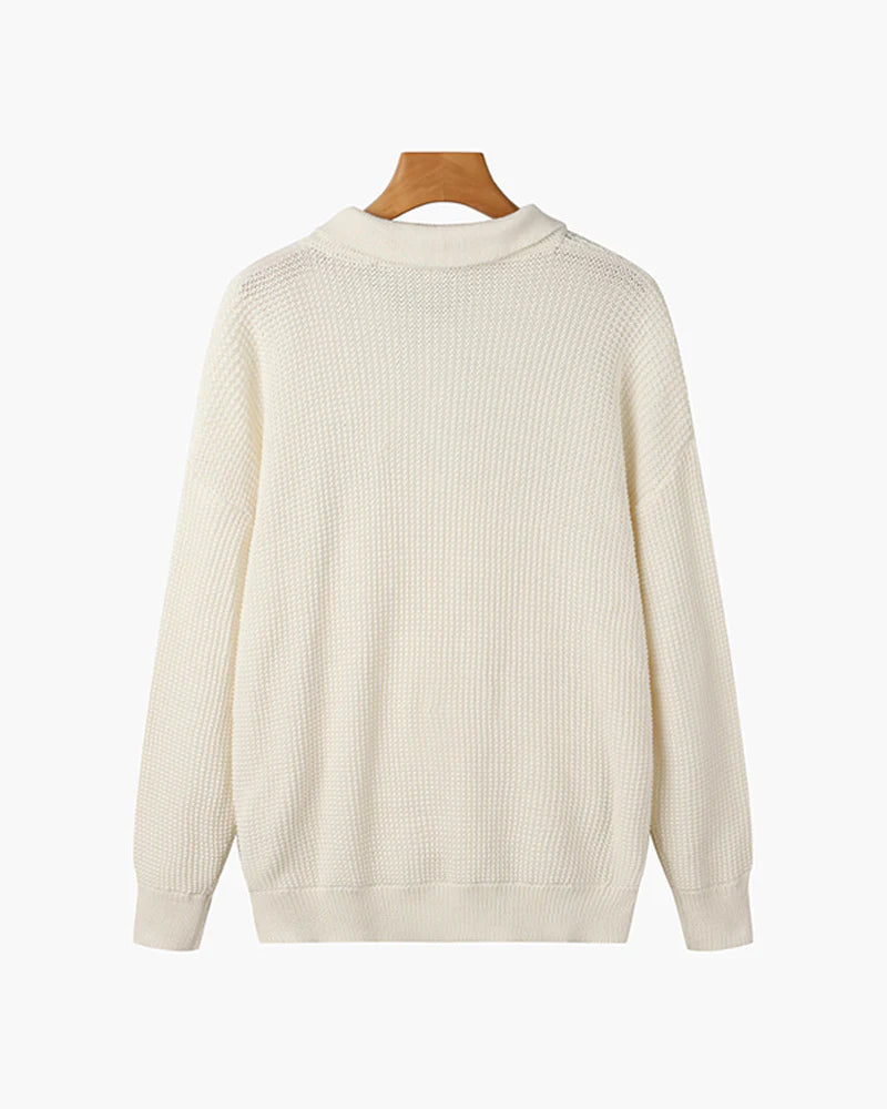 CAPRI ZIPPED SWEATER