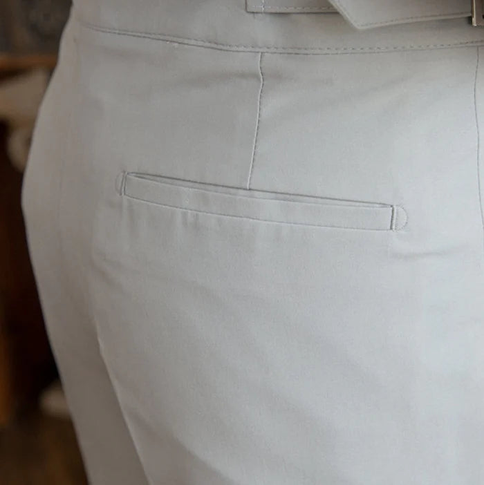 LAZARE HERITAGE PLEATED TROUSERS