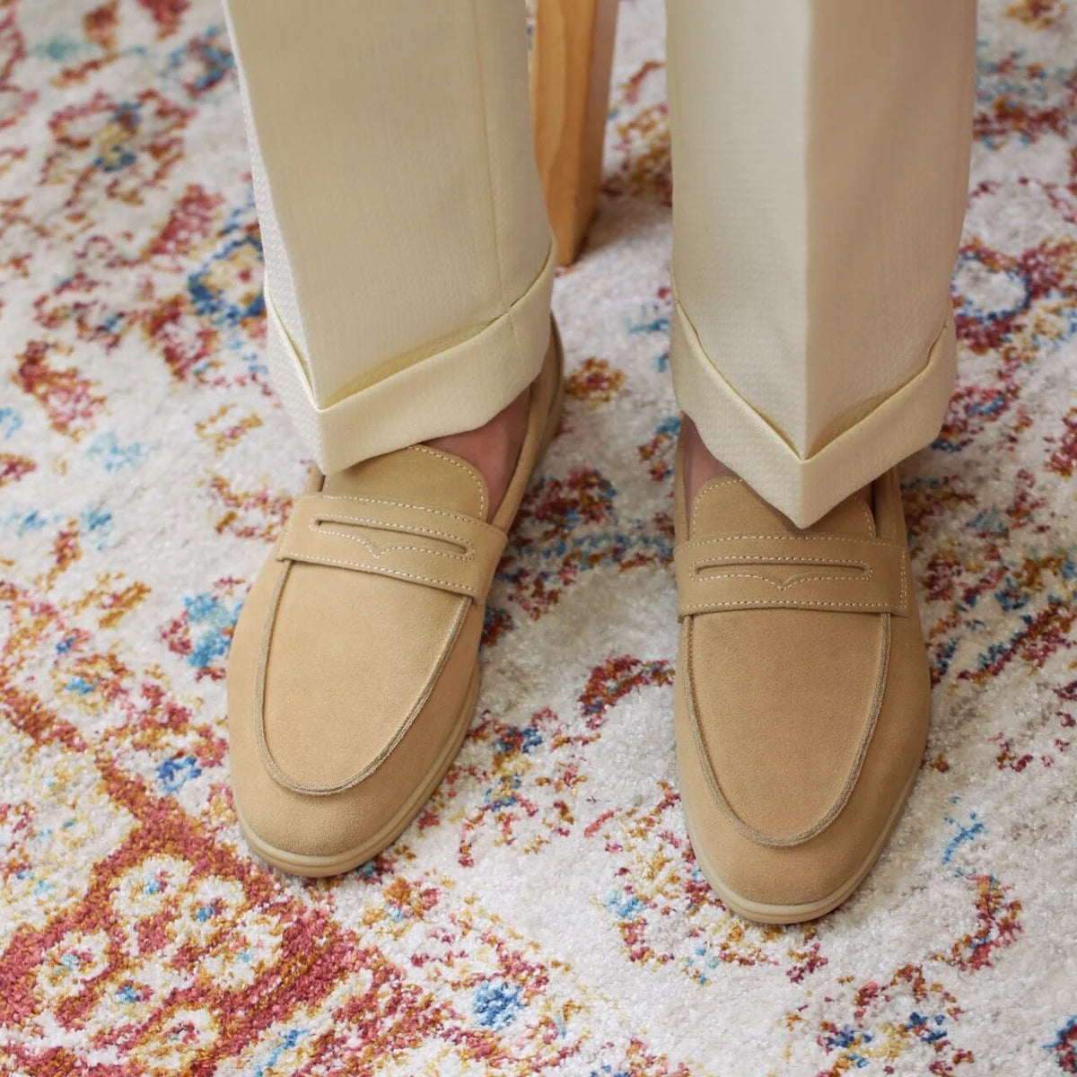 NOIRÉ SUEDE LOAFER
