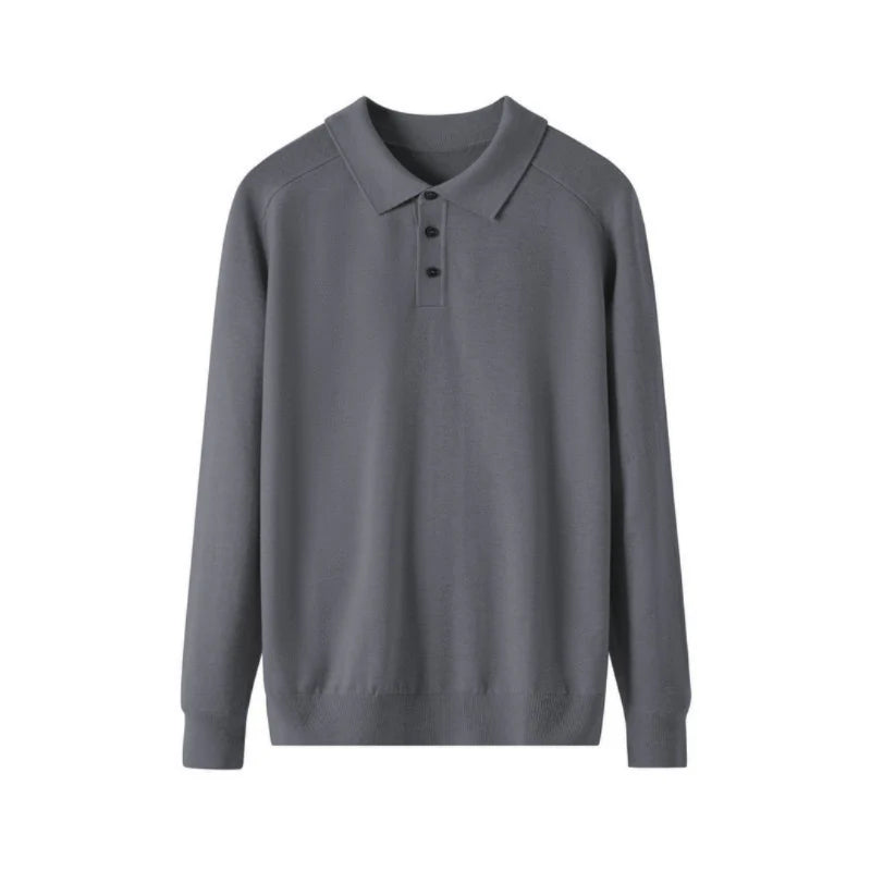 ASCOT BOTTOM WOOL POLO